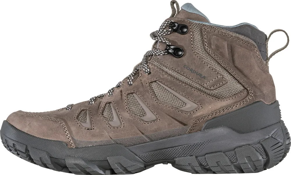 Oboz Womens Sawtooth X Mid Waterpoof Hiking Boots-Rockfall