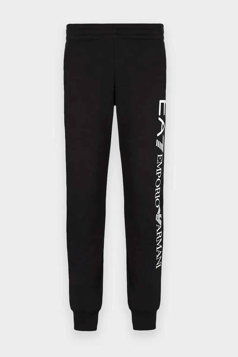 PANTALONI NERI JOGGER LOGO SERIES