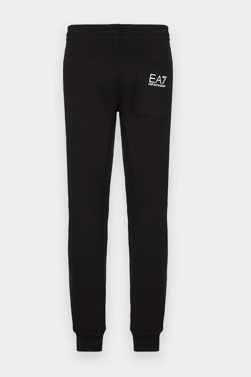 PANTALONI NERI JOGGER LOGO SERIES