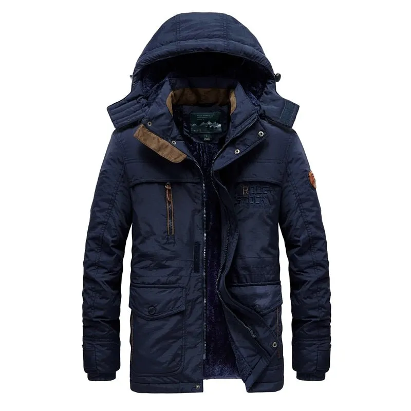 Parka en polaire avec capuche détachable doublure en coton Jp Vogue - Rought Stock