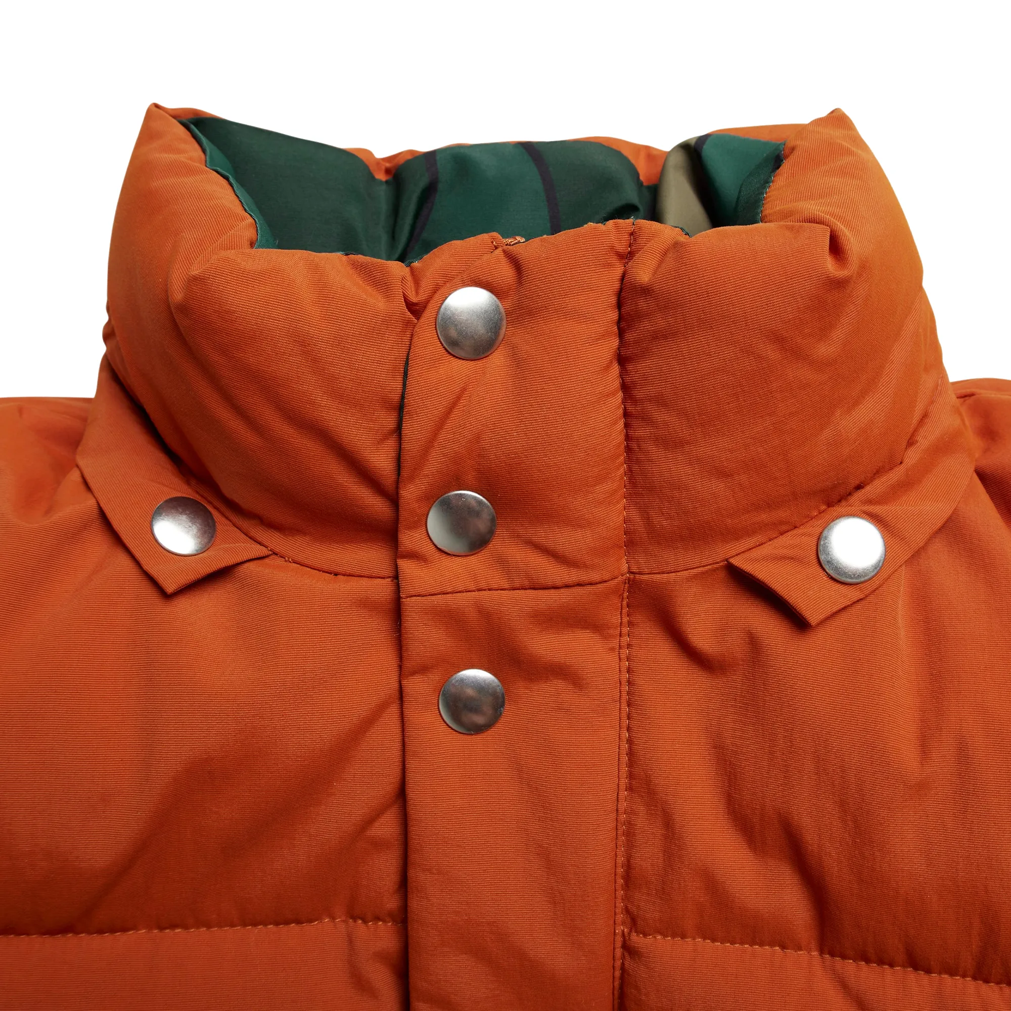 Parra Trees In The Wind Puffer Jacket Sienna Orange - 50242