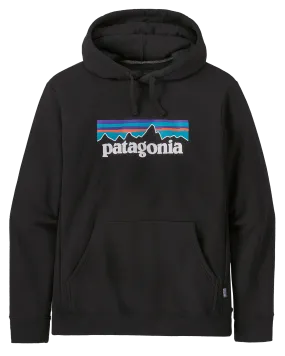 Patagonia Black P-6 Logo Uprisal Hoodie