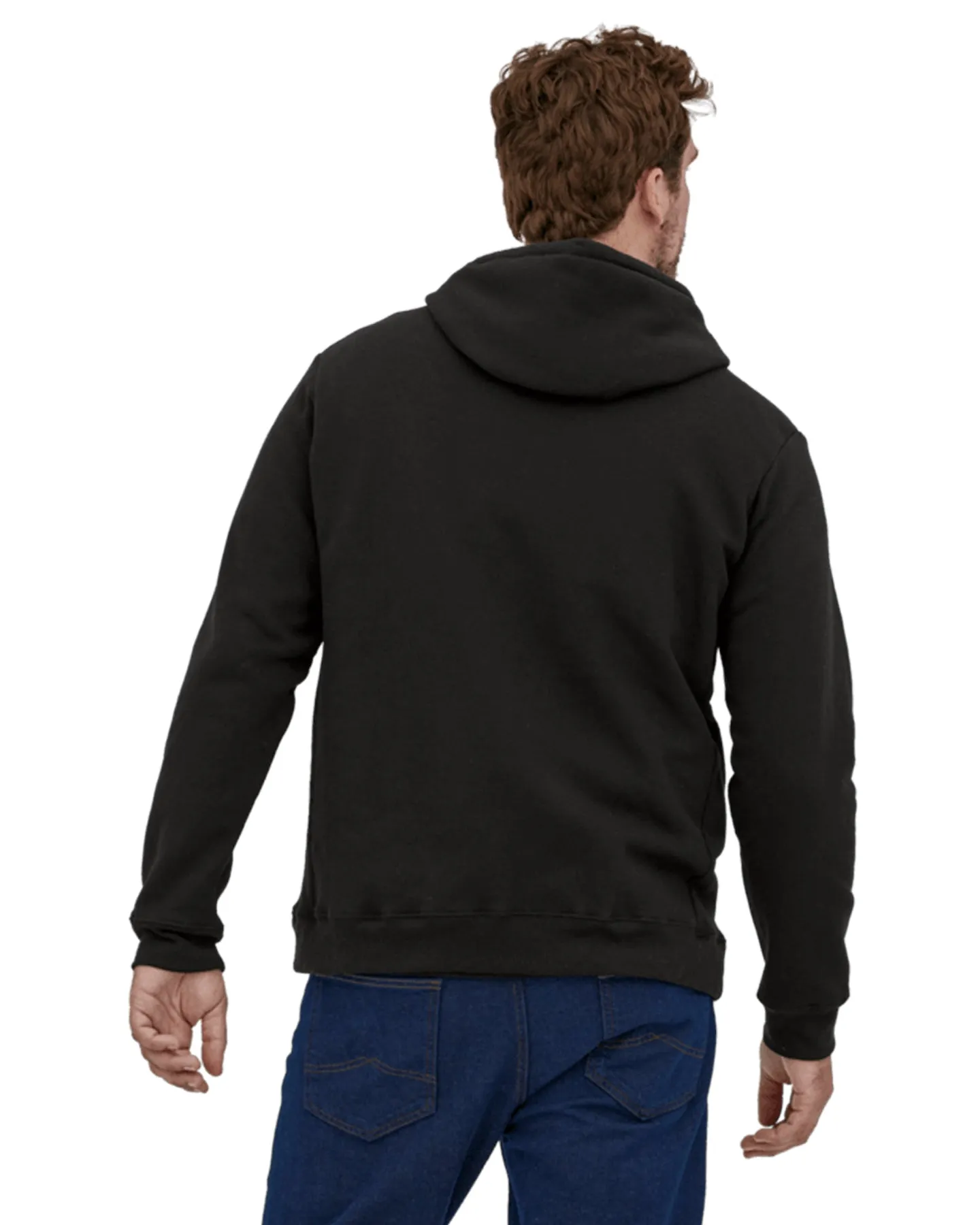 Patagonia Black P-6 Logo Uprisal Hoodie