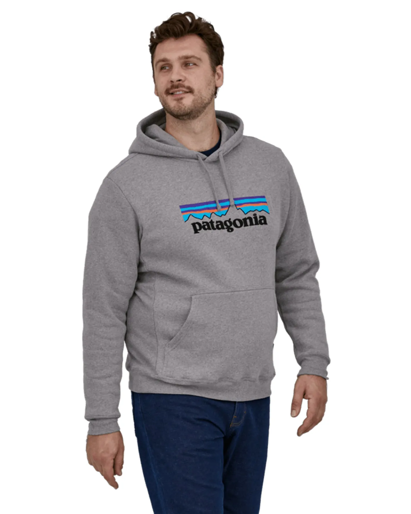 Patagonia P-6 Logo Uprisal Hoody - Gravel Heather - buy online