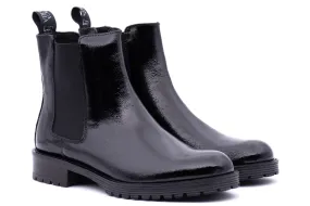 Patent Leather Chelsea Boot