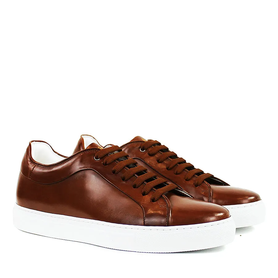 Paul Smith Tan Leather Trainers