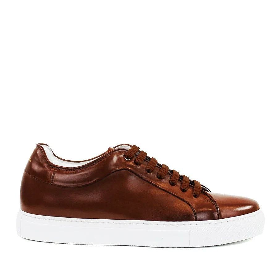 Paul Smith Tan Leather Trainers