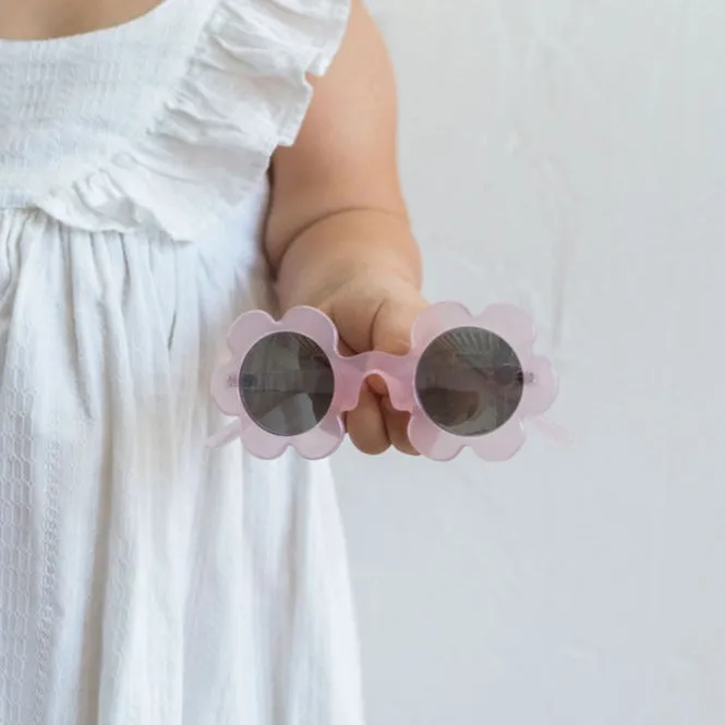 Pink Floral Sunglasses