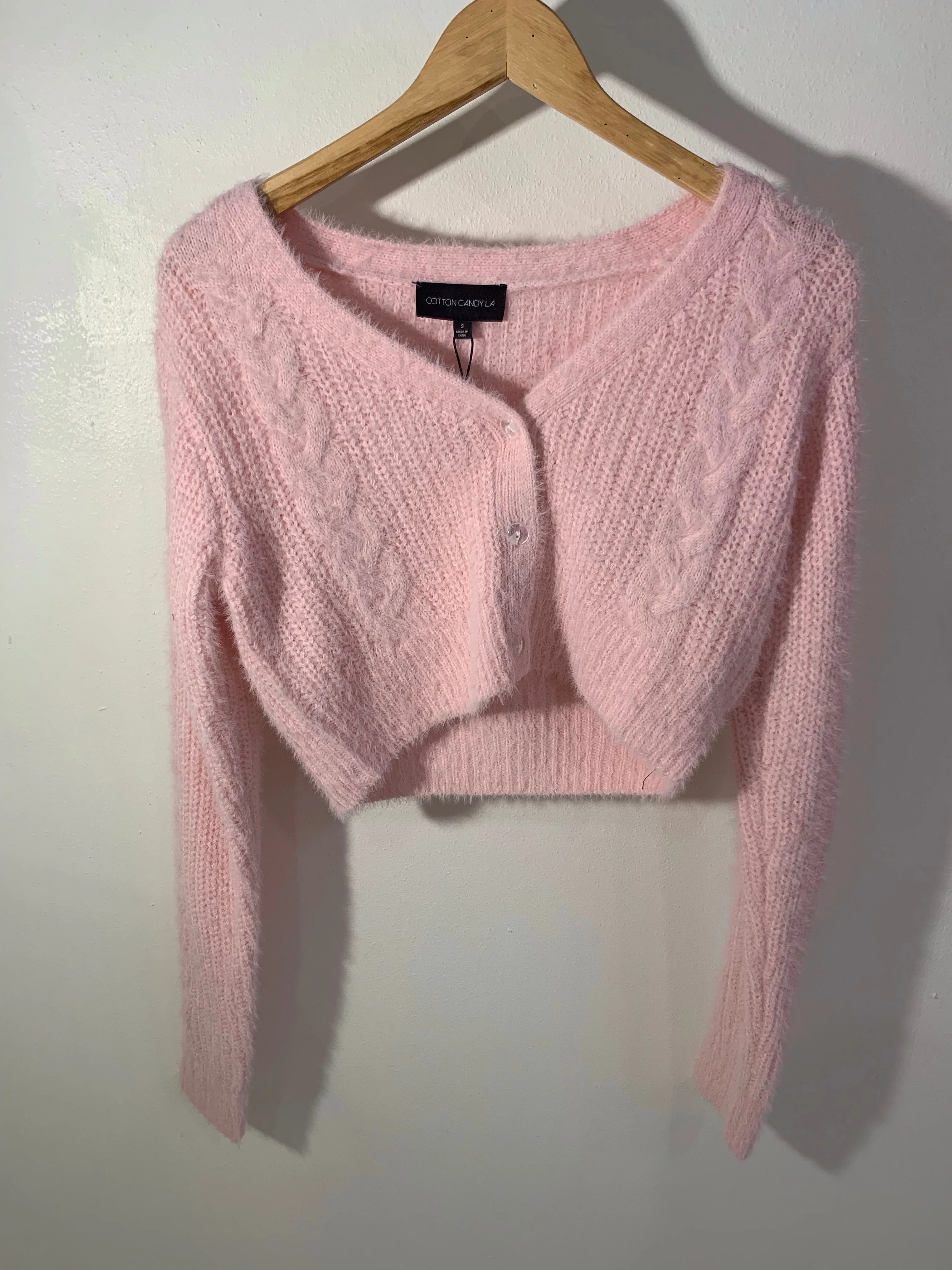 Pink Sweater Top