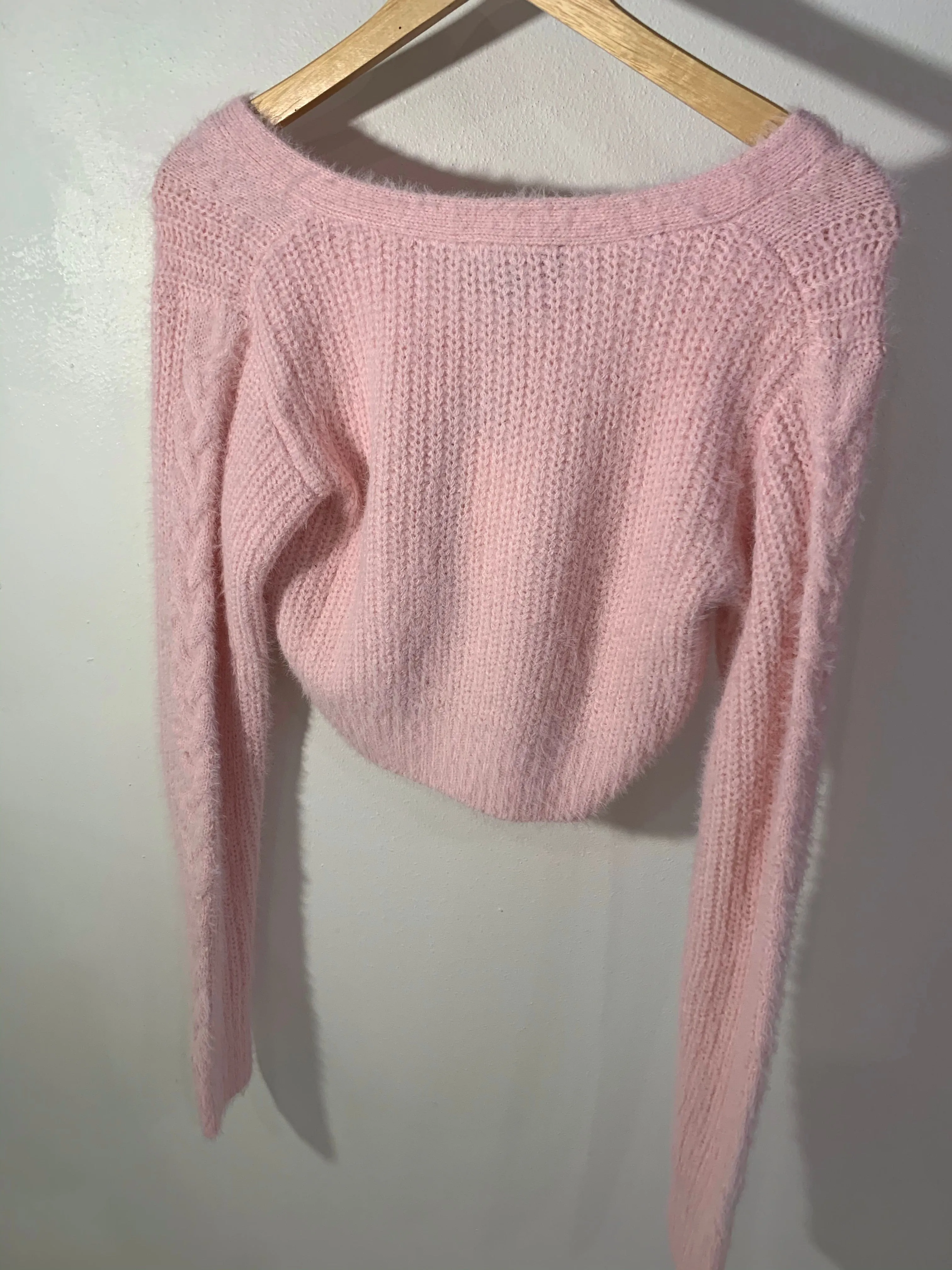 Pink Sweater Top