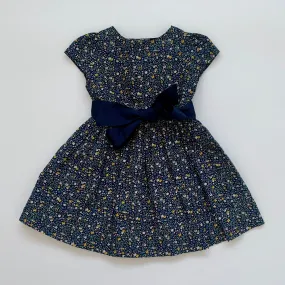 Ralph Lauren Navy Floral Dress 12 Months Brand New Box