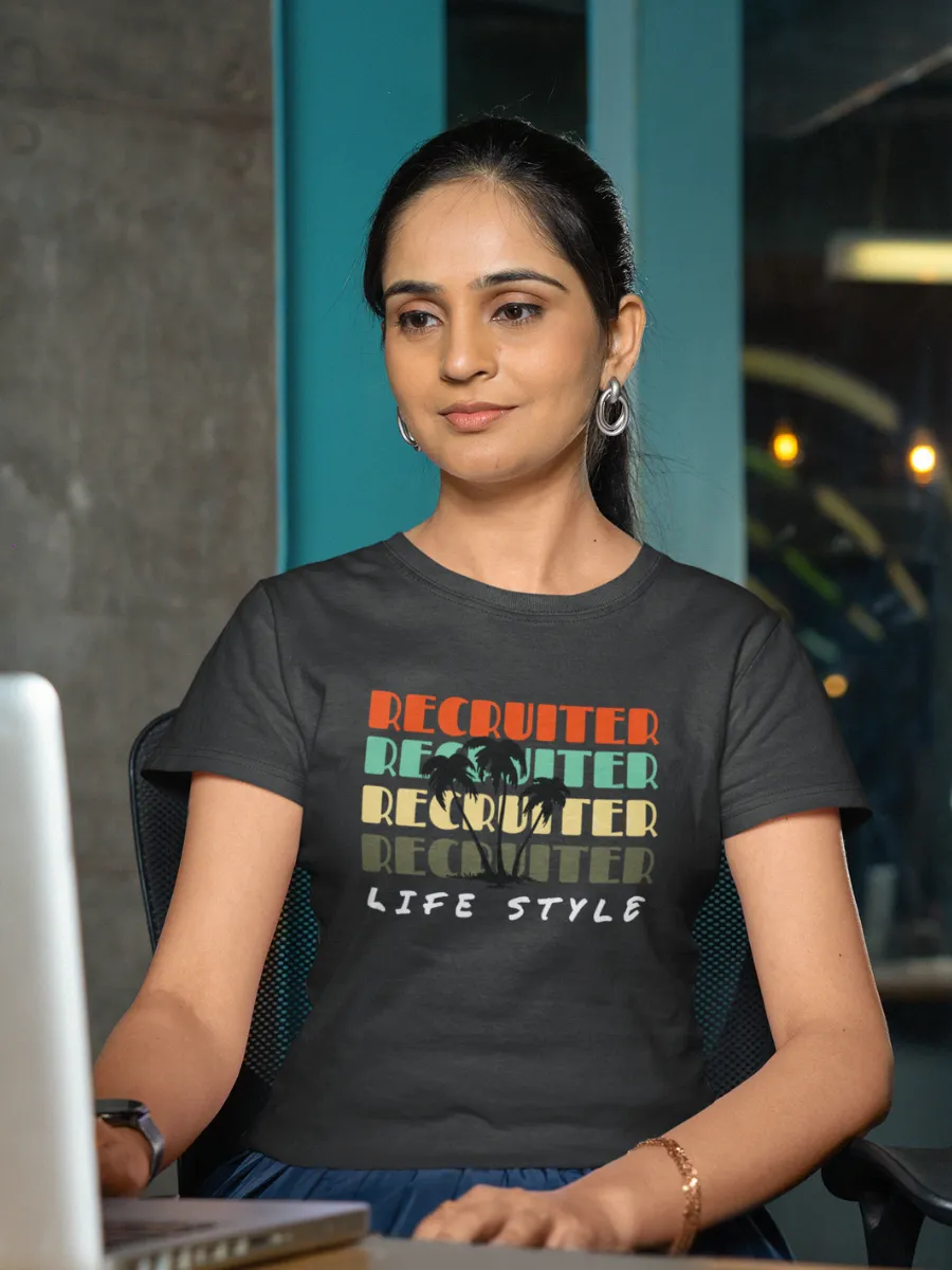 Recruiter Life Tee – Premium Recruiting T-Shirt for Professionals