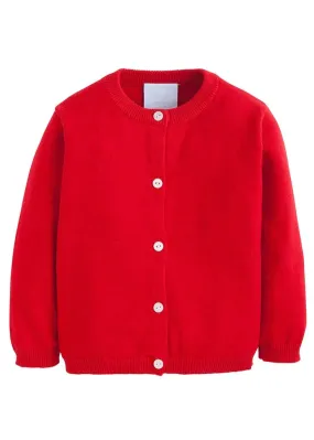 Red Essential Cardigan