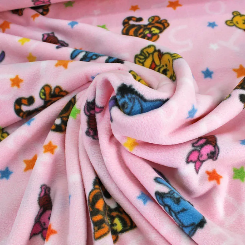 Results: Pink Winnie the Pooh Polar Fleece - No Pilling