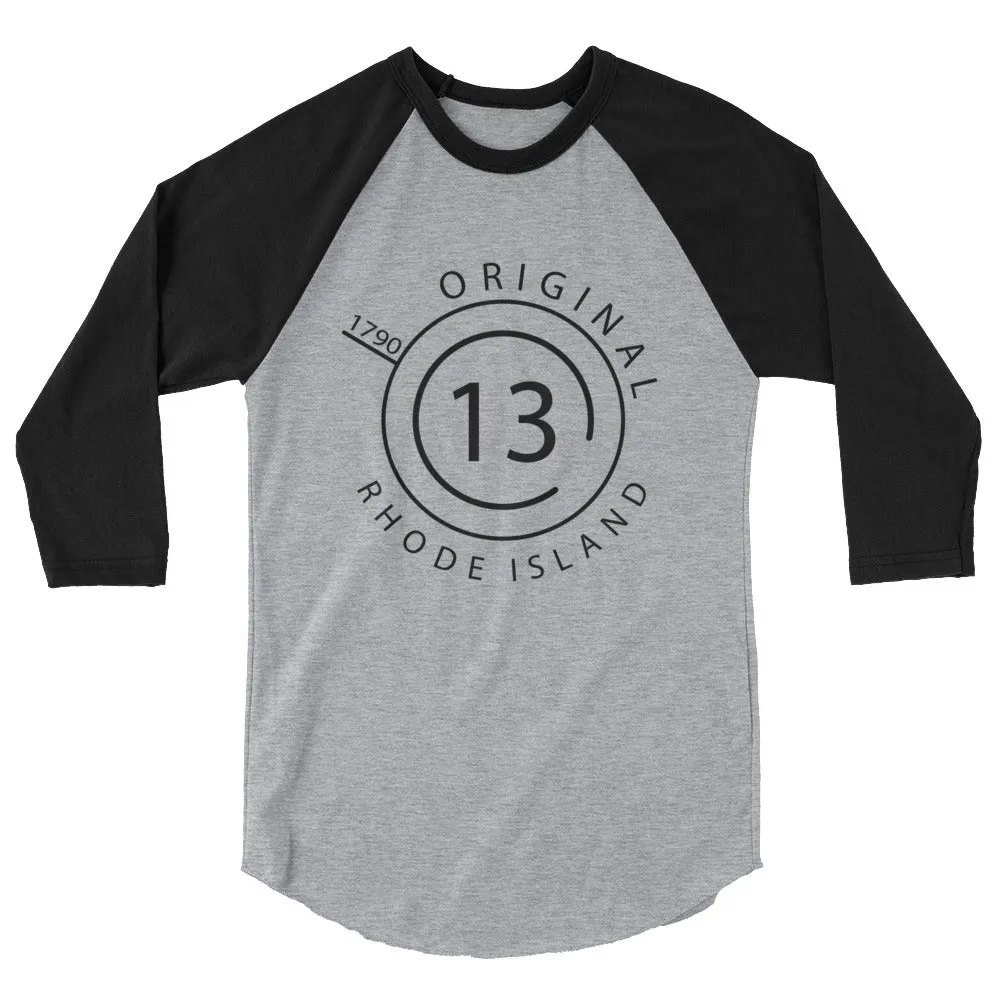 Rhode Island 3/4 sleeve raglan shirt - Original 13