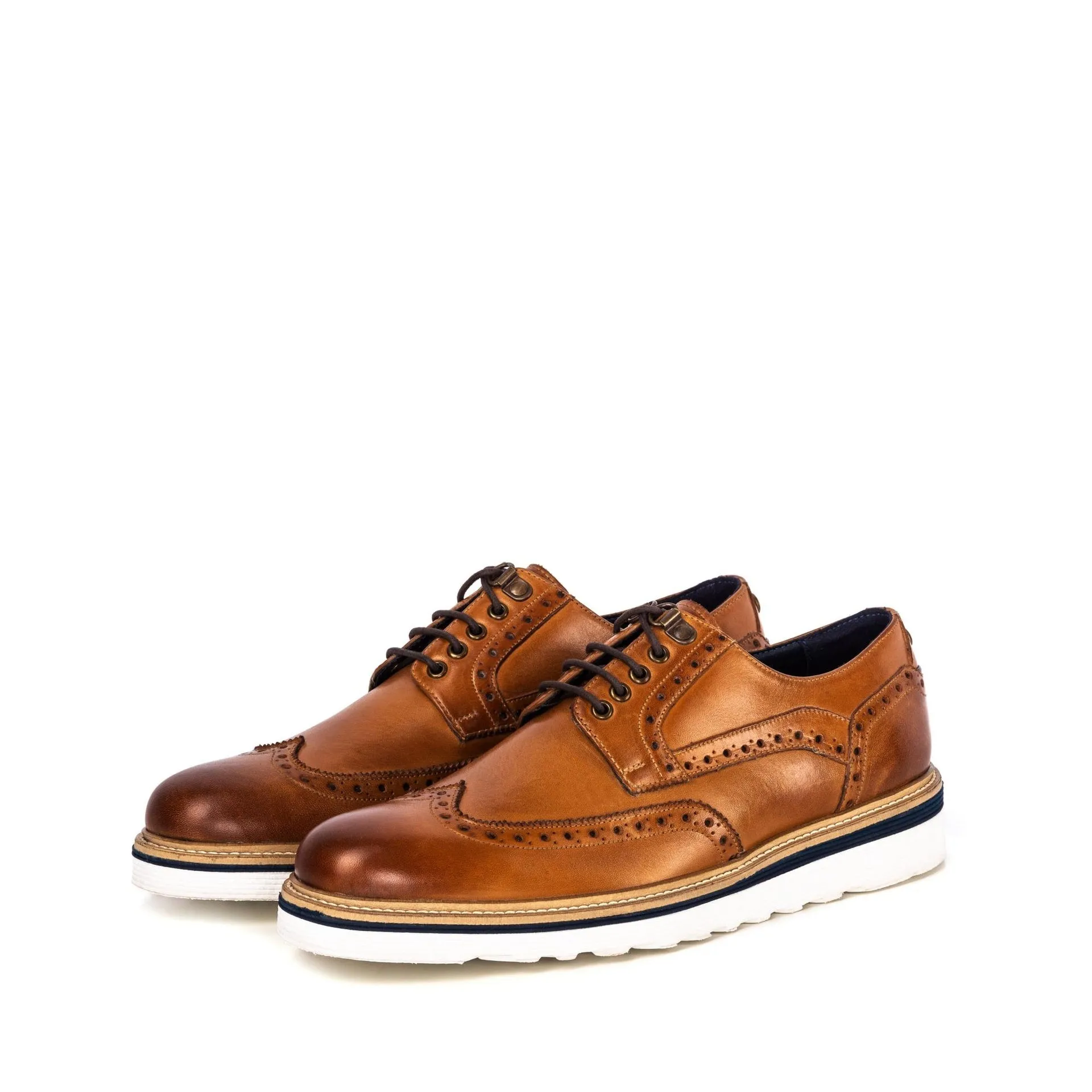 Ripley Tan Derby Brogue 2.0