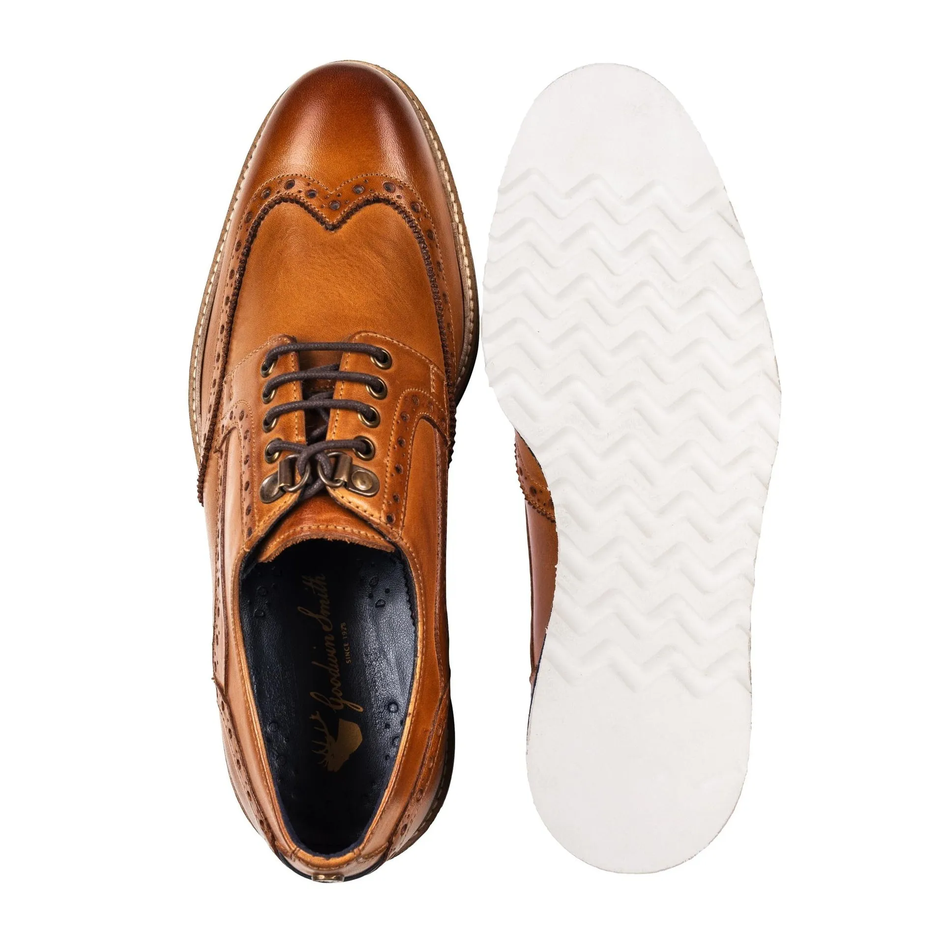 Ripley Tan Derby Brogue 2.0