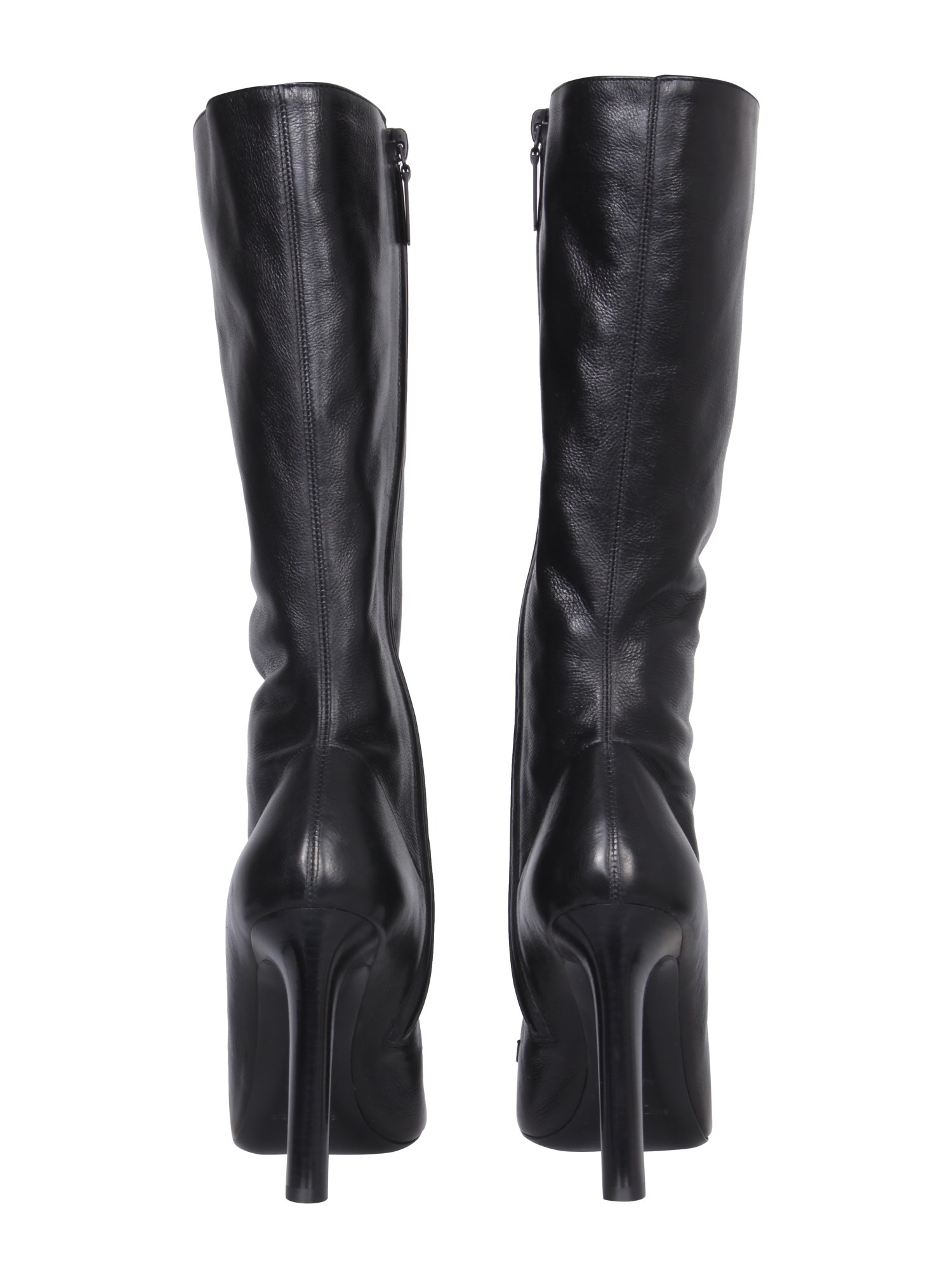 Saint Laurent Camden Boots - Shiny Hammered Leather - Buy Online Now!