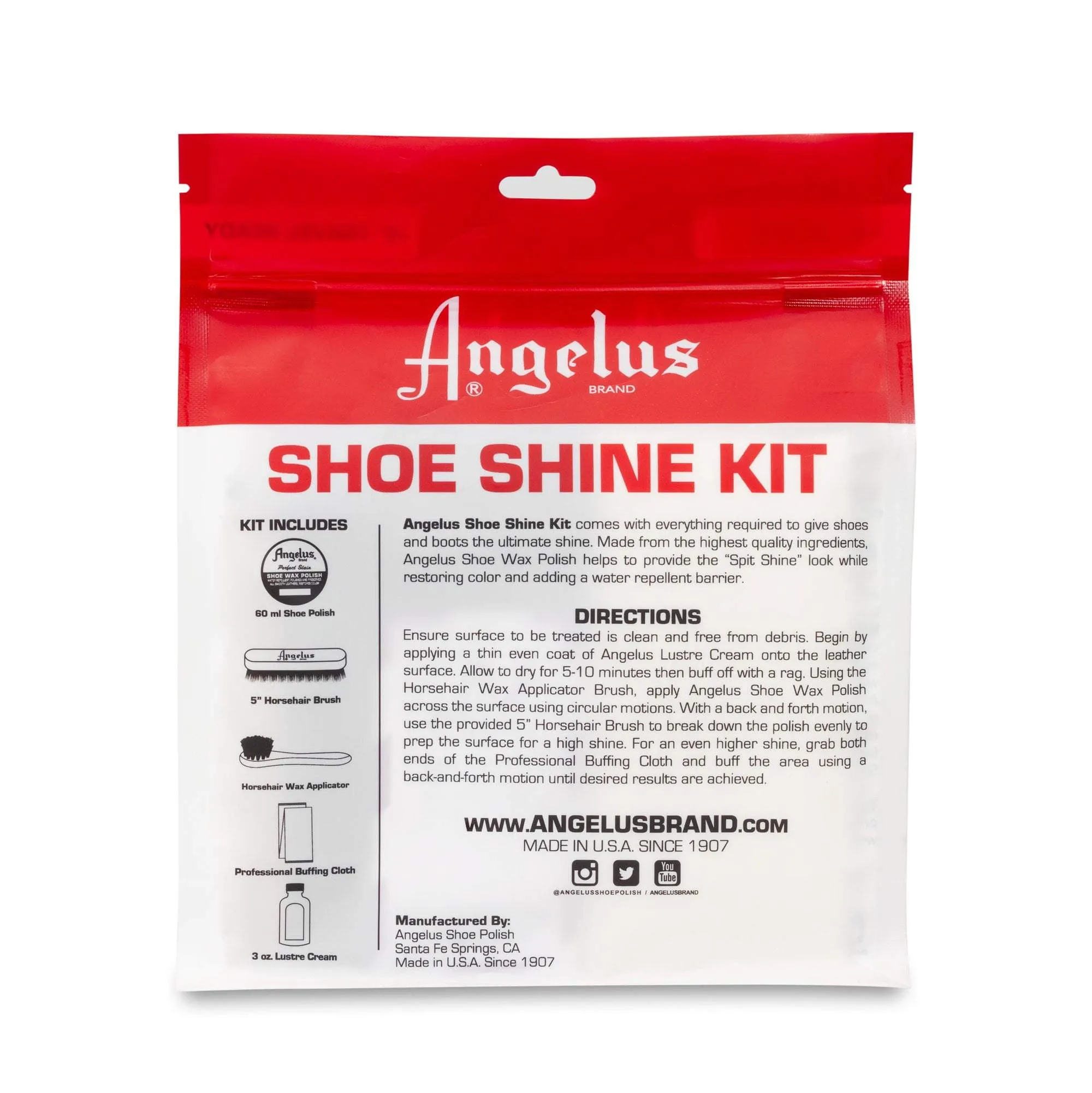 Shoe Shine Travel Kit: Angelus