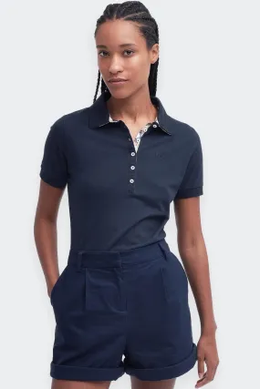 Short-Sleeve Blue Polo Shirt Portsdown