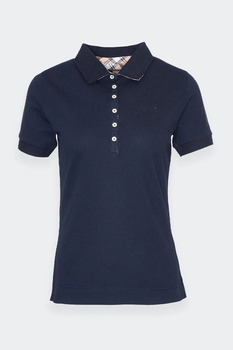 Short-Sleeve Blue Polo Shirt Portsdown