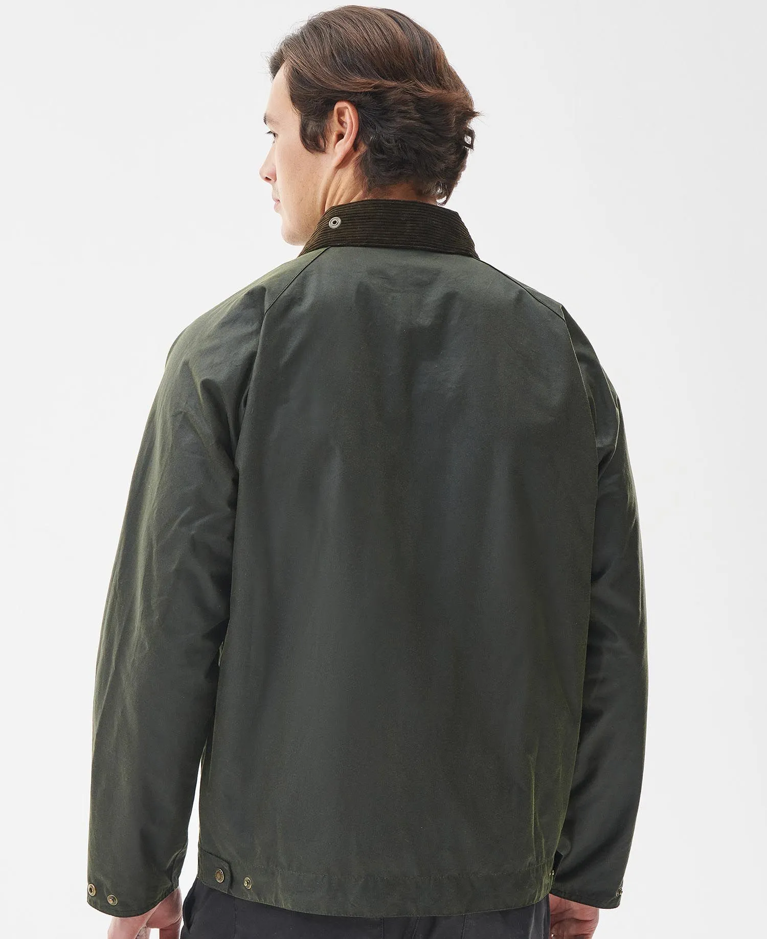 Short waxed jacket Barbour