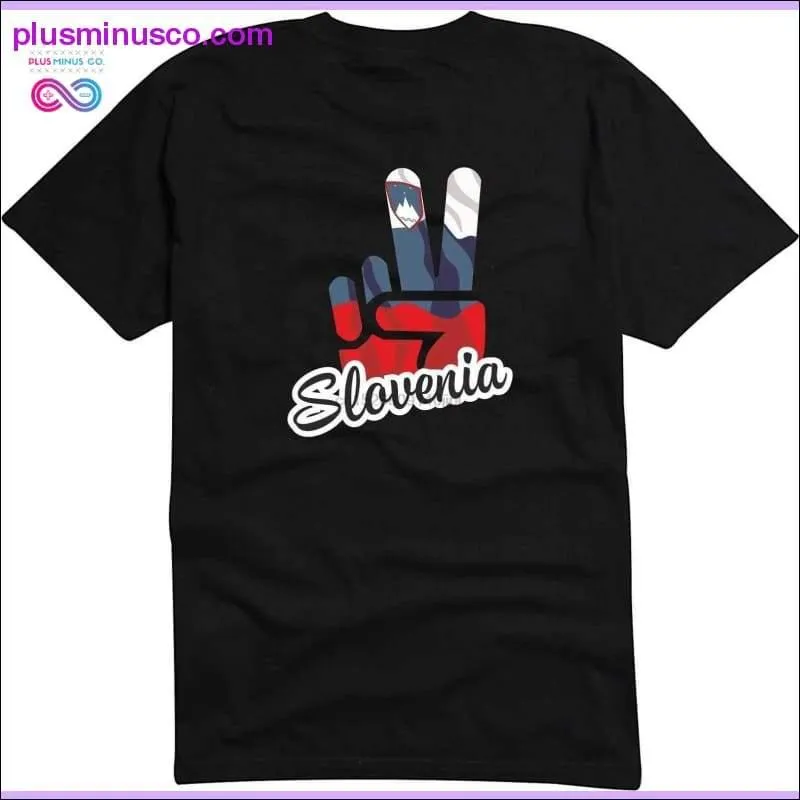 Slovenia I love you Short-Sleeved Short Sleeve Fitness Clothing Men