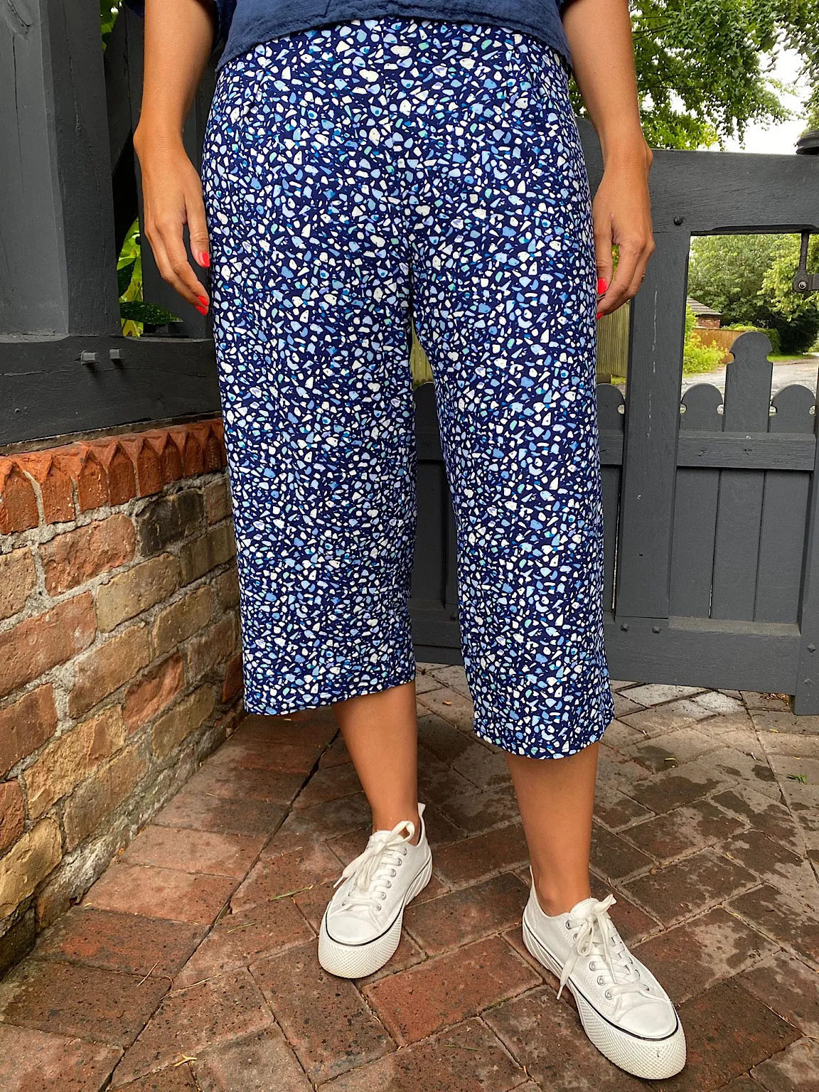 Soft Touch Patterned Culottes Carrie - Best Price, Buy Online, Limited Stock - Shop Now!