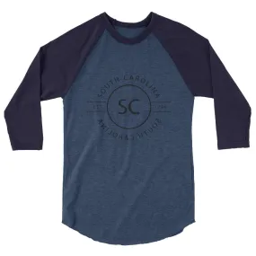 South Carolina Reflections Raglan Shirt 3/4 Sleeve