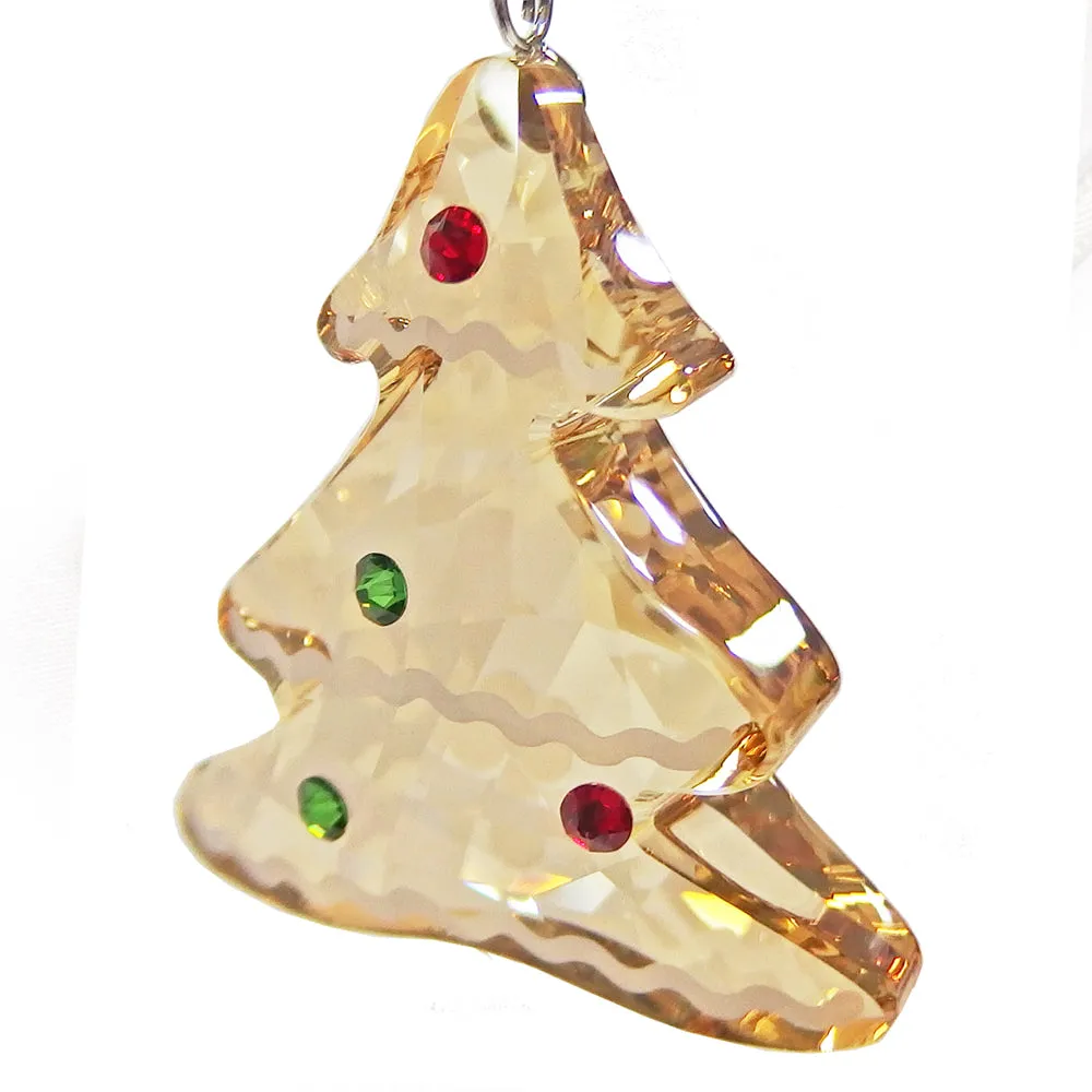 Swarovski Crystal GINGERBREAD TREE Christmas Ornament -5395976