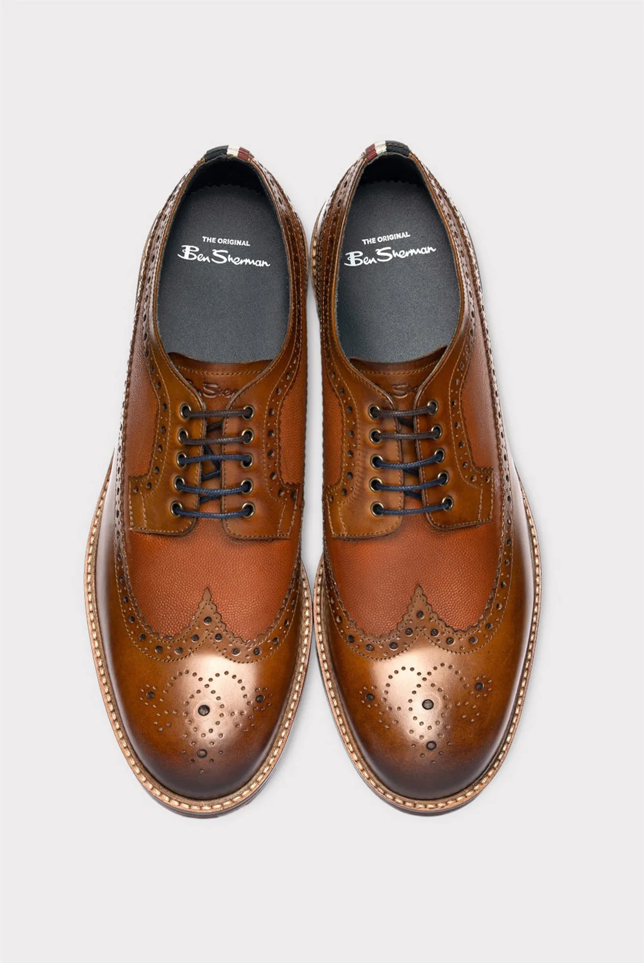 Tan Leather Archie Brogues