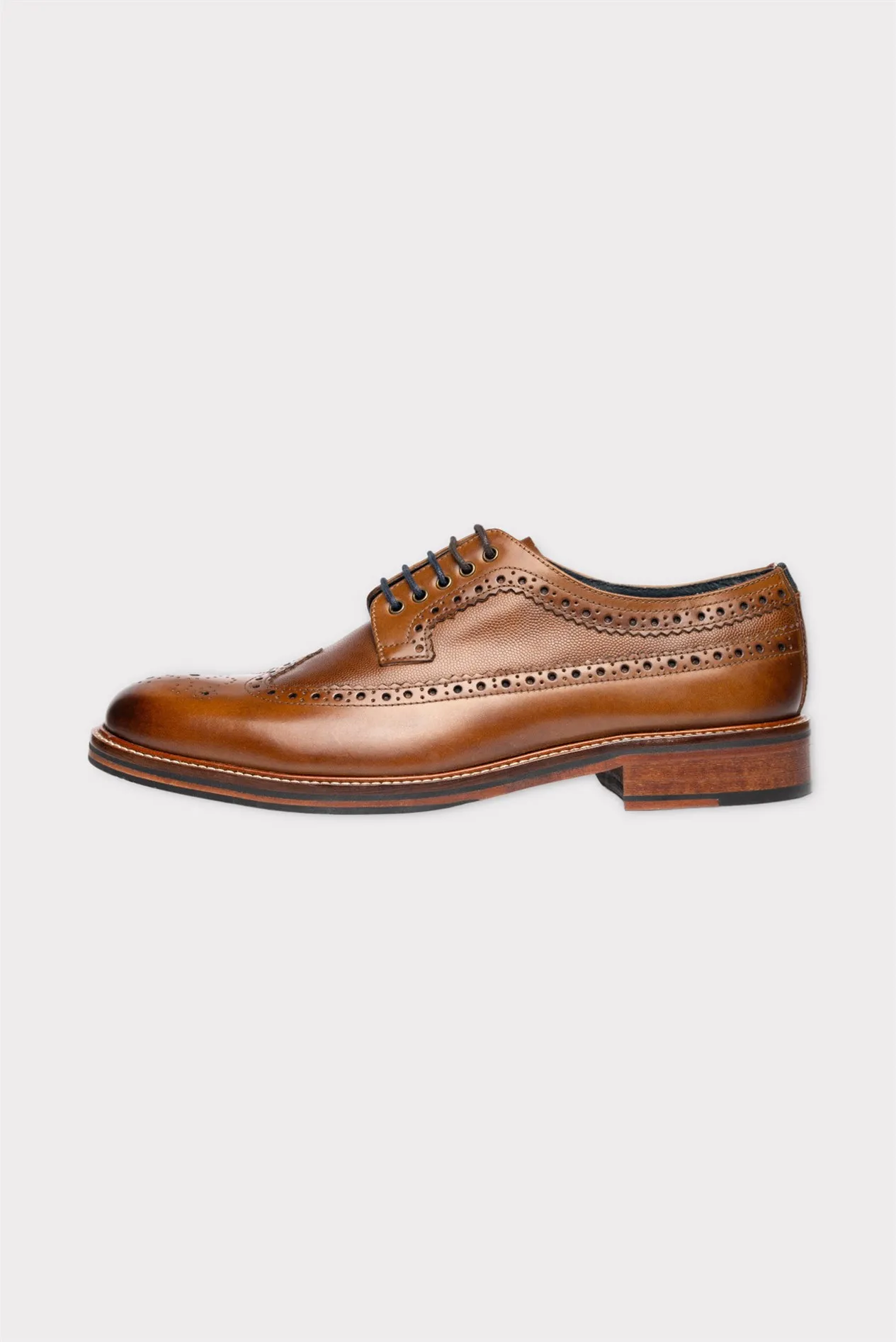 Tan Leather Archie Brogues