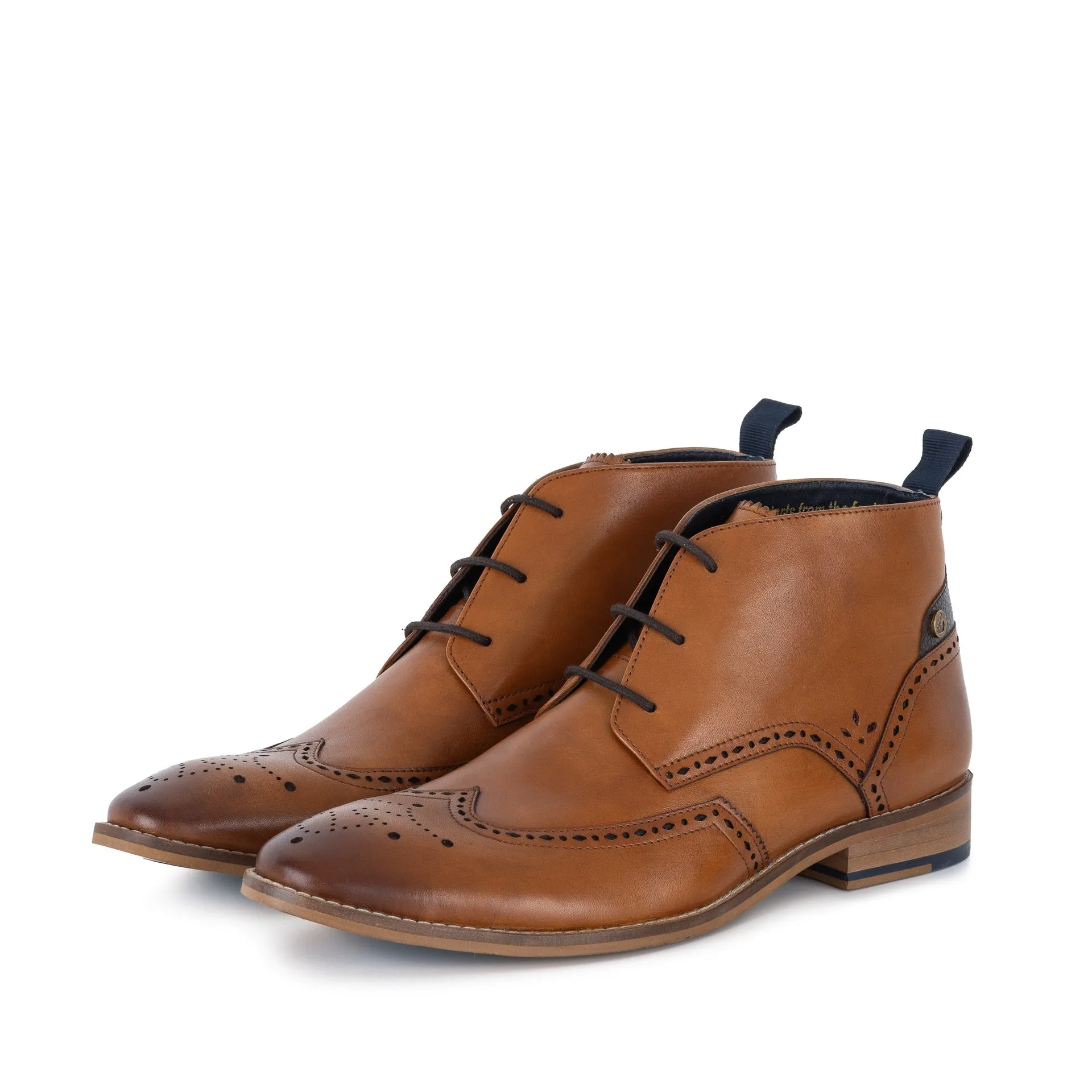 Tan Leather Chukka Boot