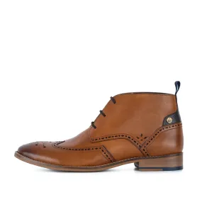 Tan Leather Chukka Boot