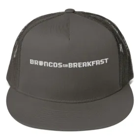 The result is: Denver Broncos Breakfast Mesh Snapback Hat