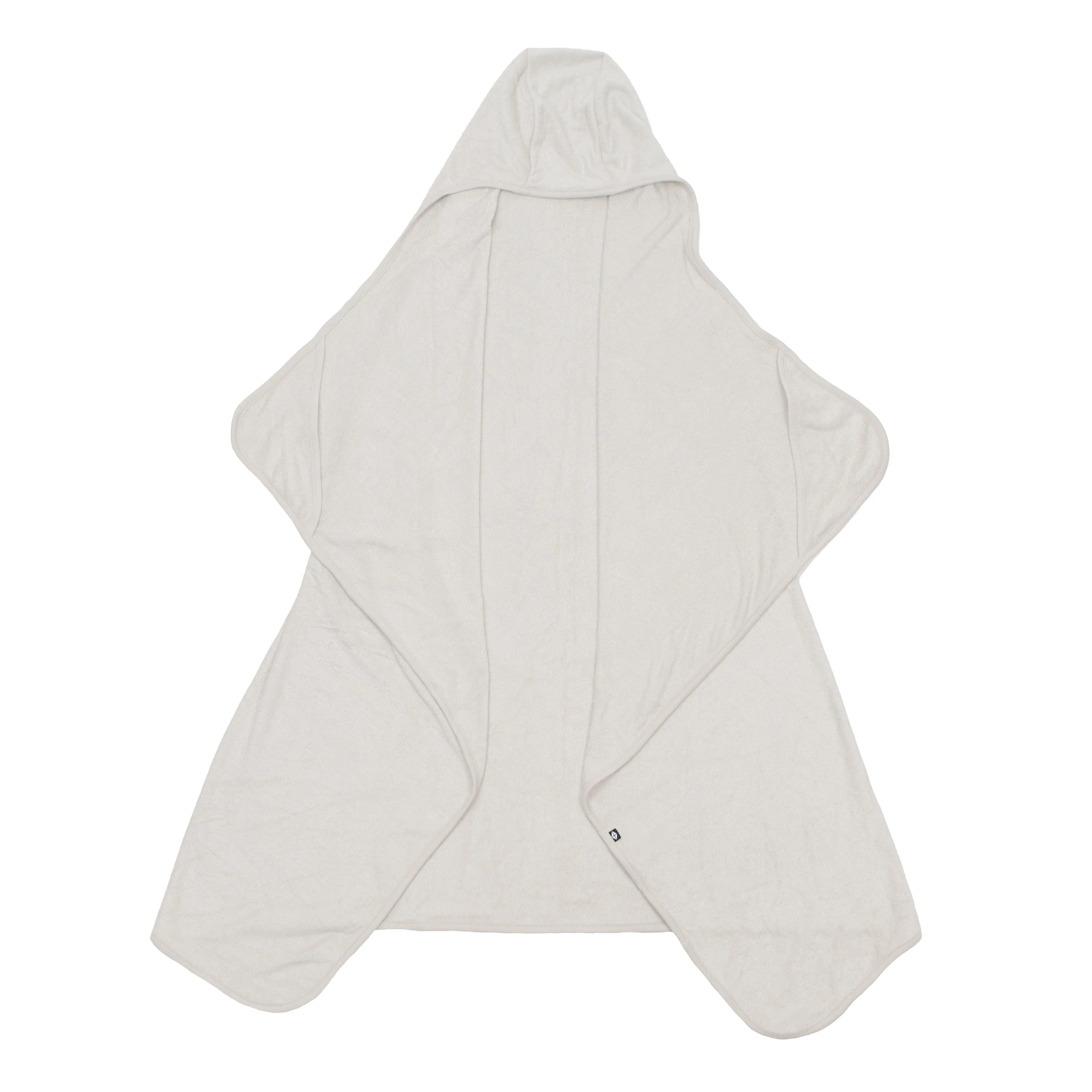 Toddler Hooded Bath Towel in Oat