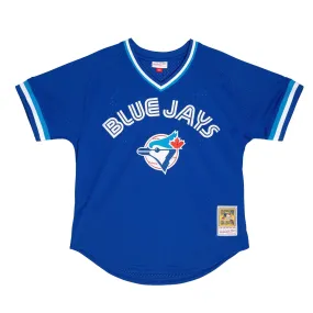 Toronto Blue Jays 1993 Joe Carter authentic BP pullover jersey