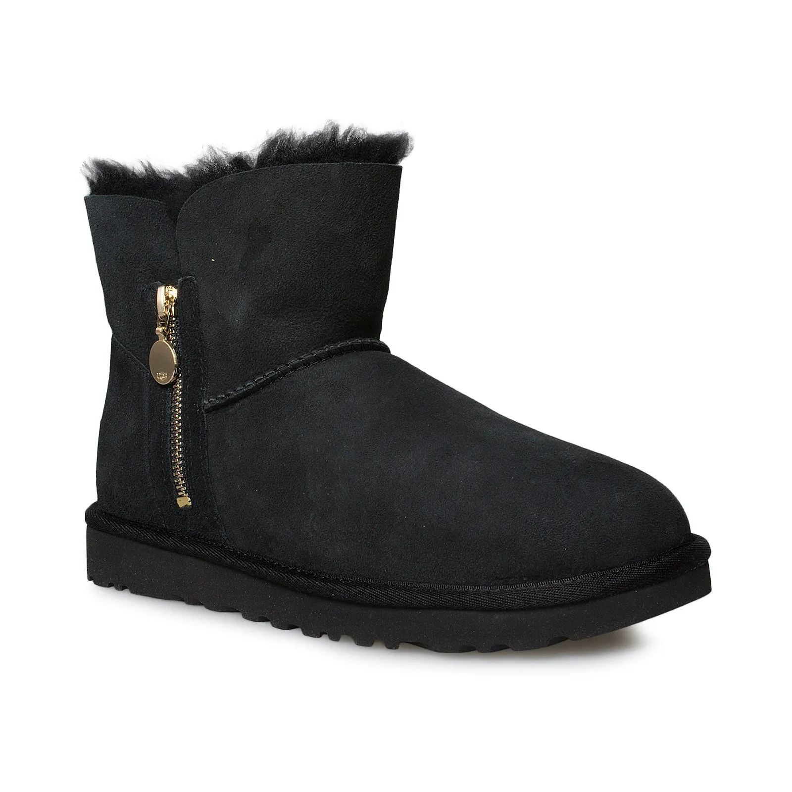 UGG Bailey Zip Mini Women's Boots Black