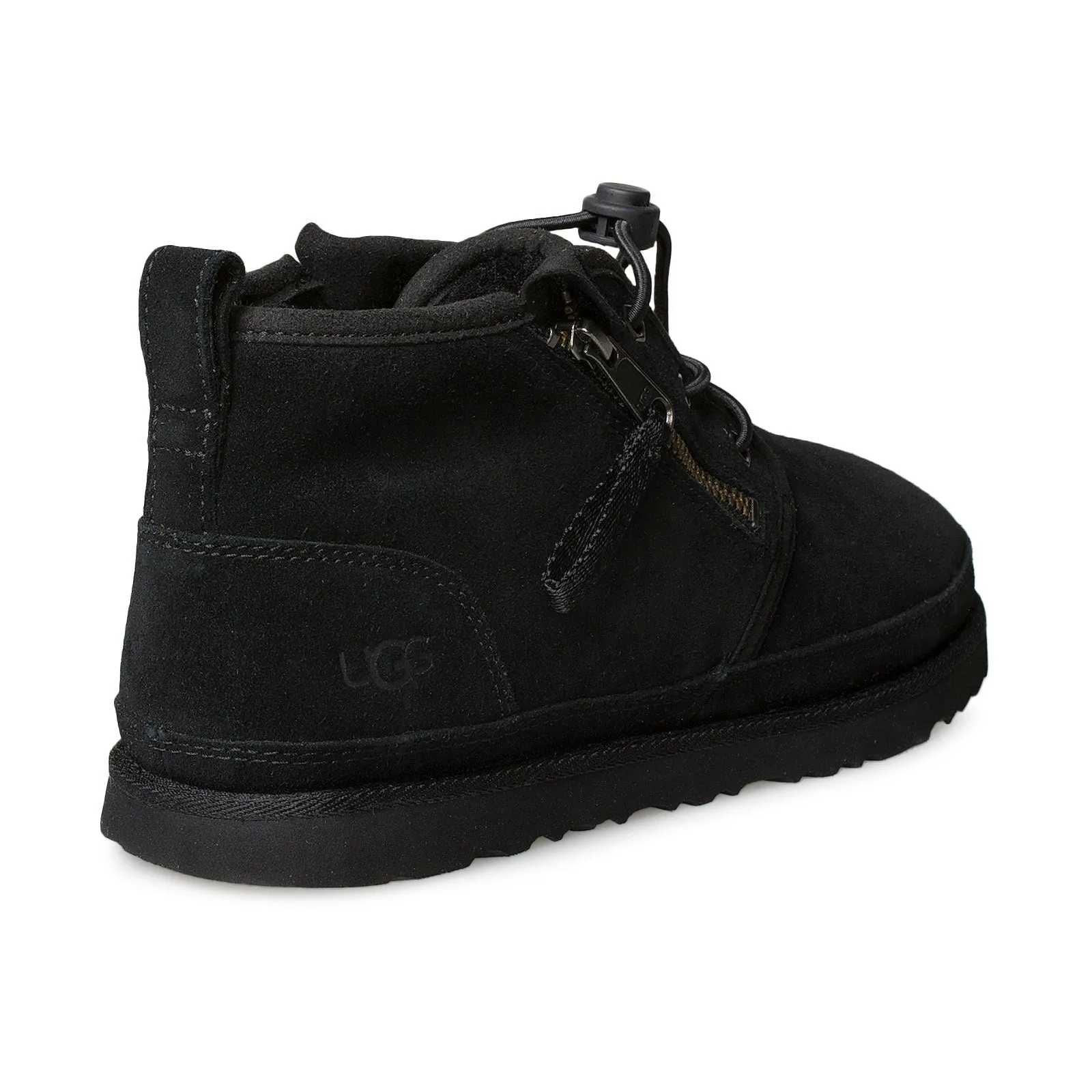 UGG black dual zip Neumel boots for men