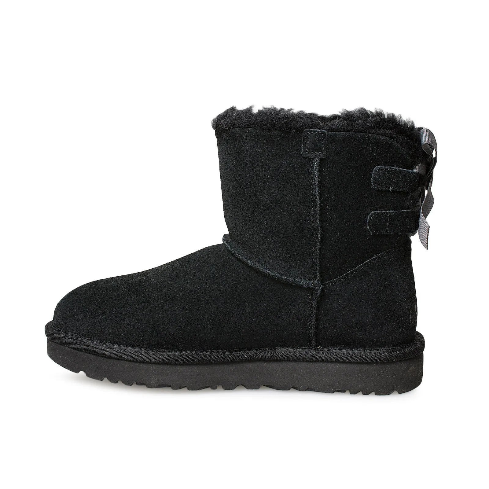 UGG Mini Bow Black Boots for Women