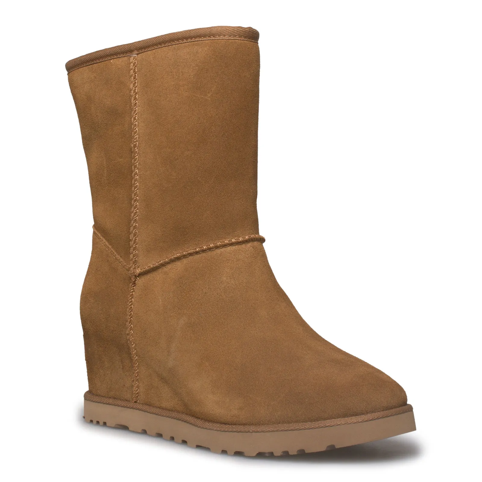 UGG short chestnut boots for women