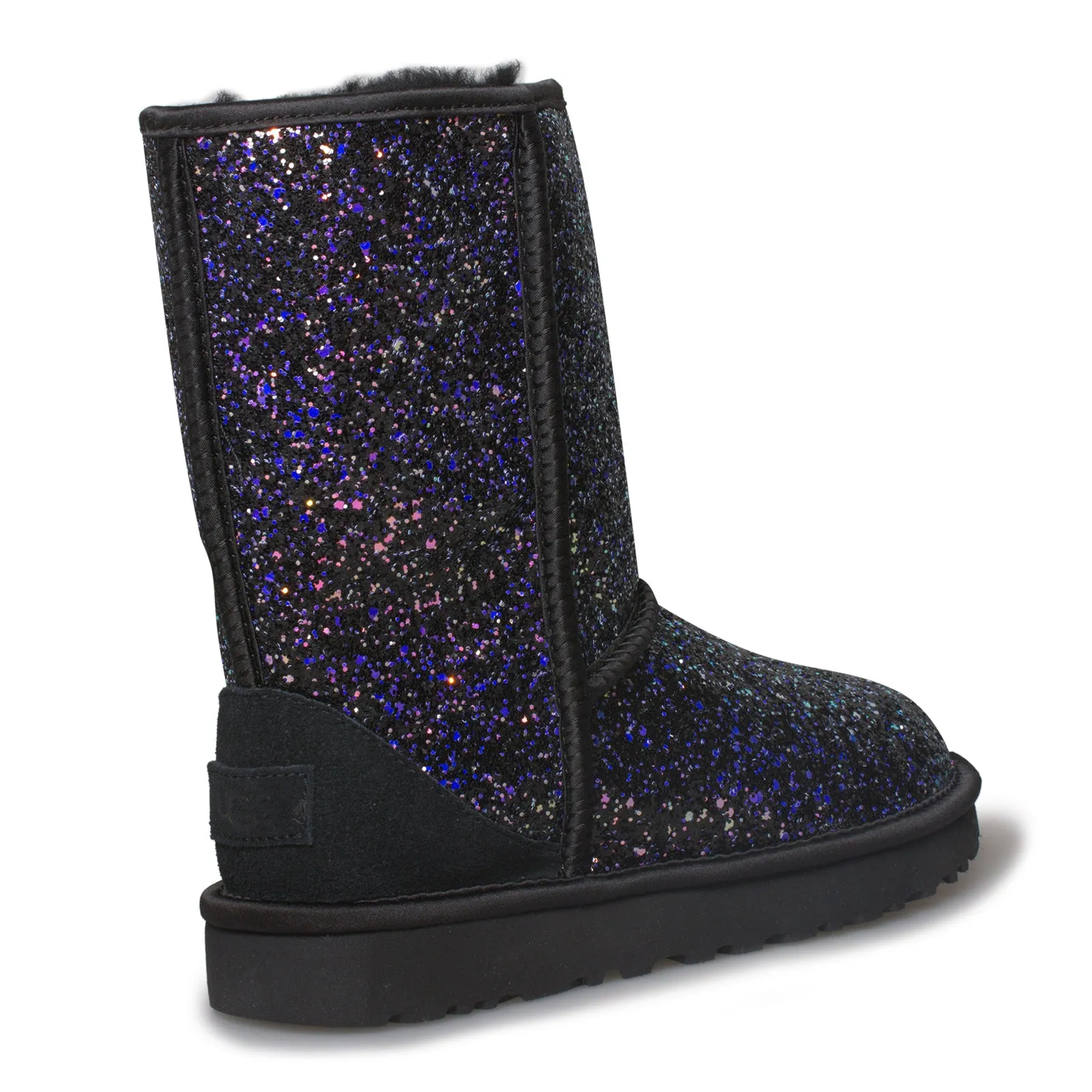 UGG Short Cosmos Black Boots for Women