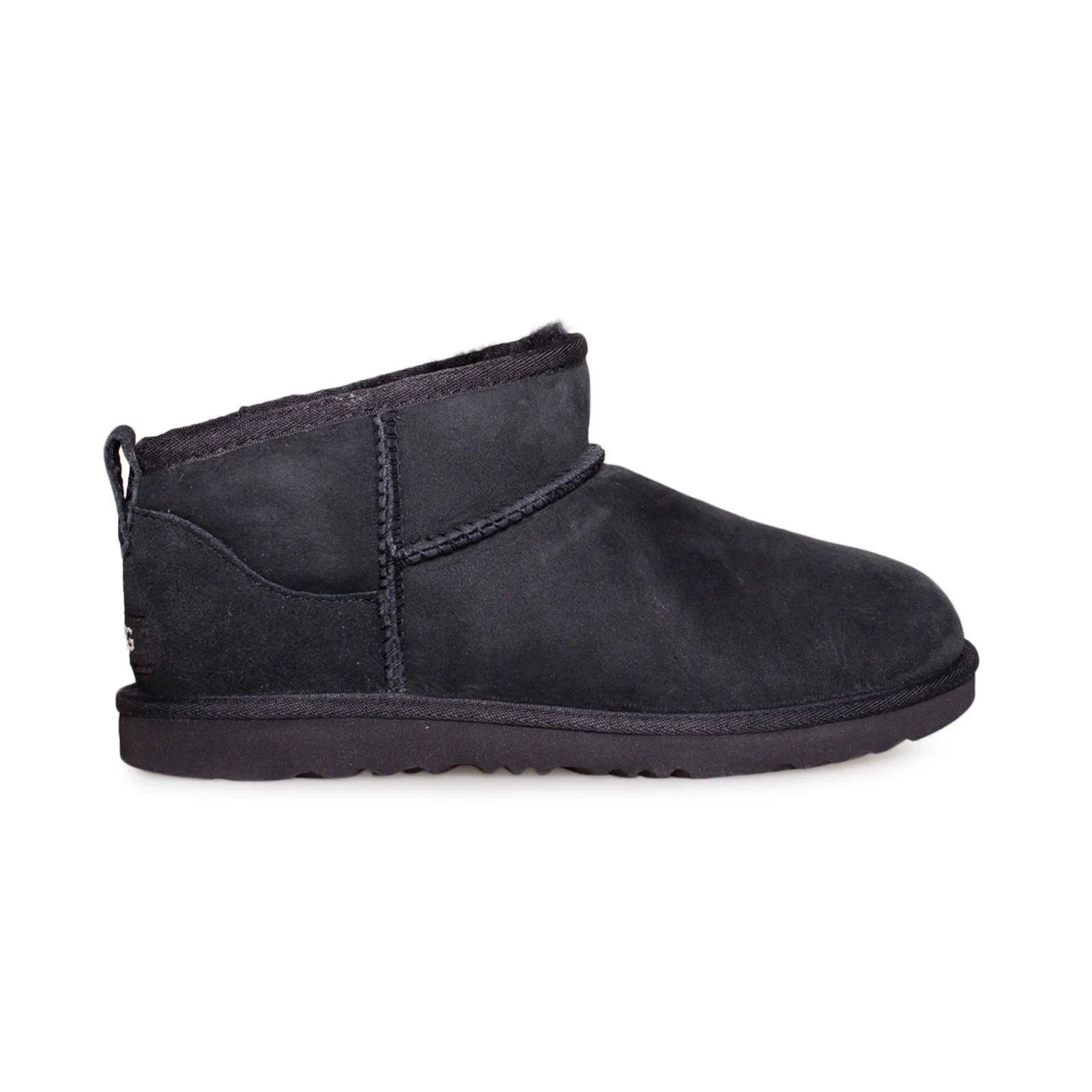 UGG Ultra Mini Black Youth Boots