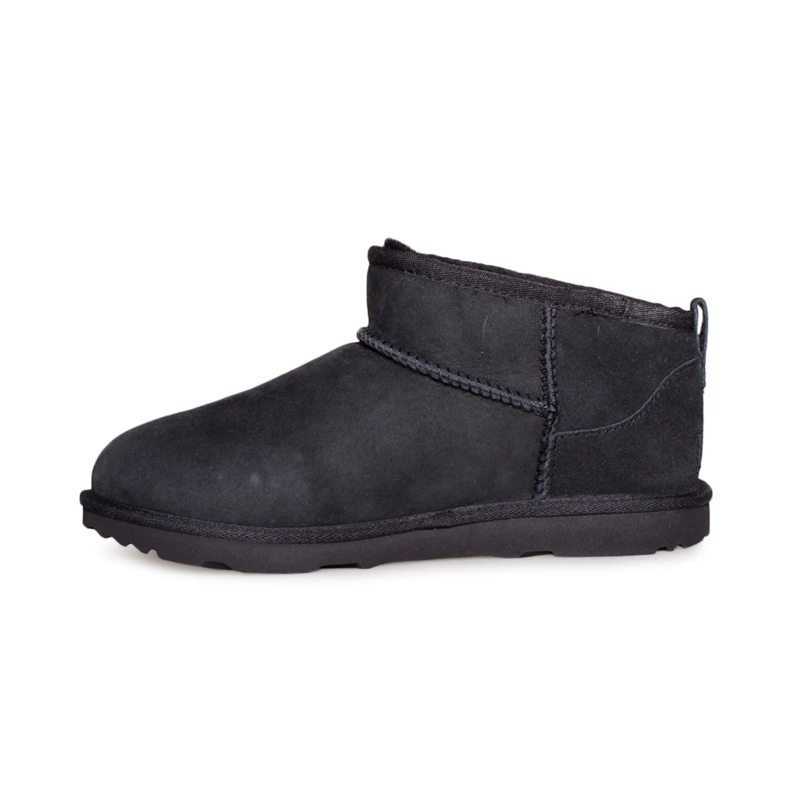 UGG Ultra Mini Black Youth Boots