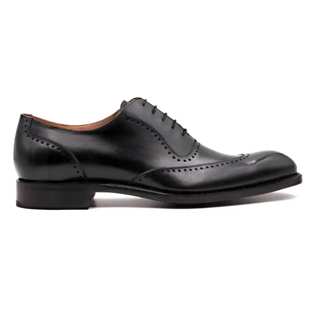 Ugo Vasare Charlton Brogues Black