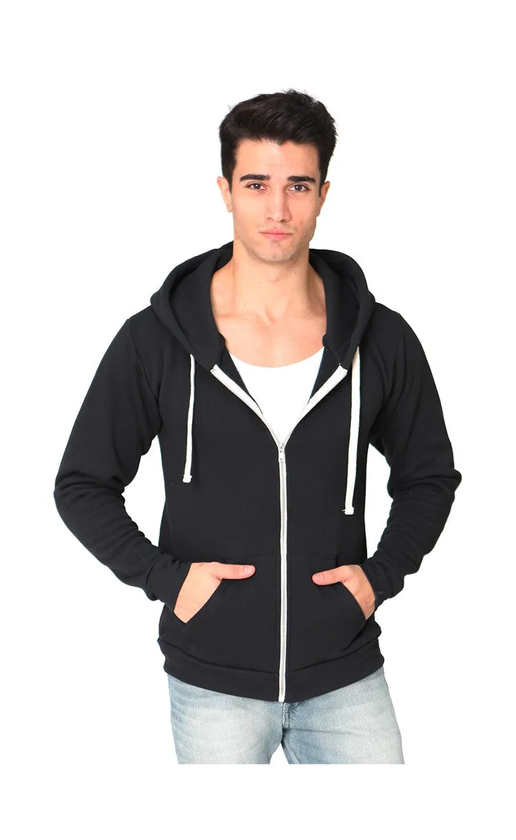 Unisex Organic RPET Fleece Zip Hoody | Royal Apparel | American-Made | 96050.