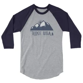 USA Designs - Hike USA 3/4 Sleeve Raglan Shirt