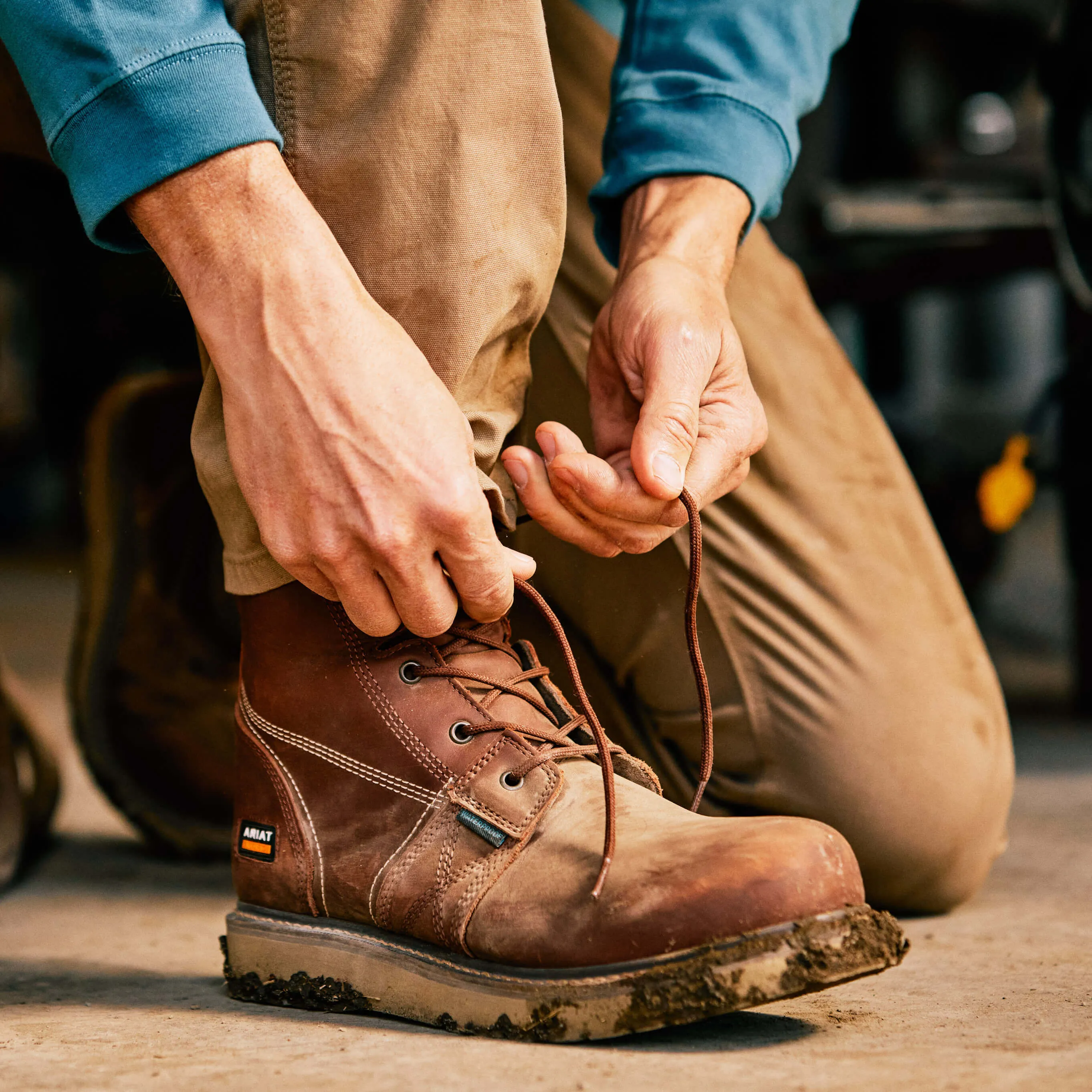 Waterproof Work Boot Rebar Wedge 6