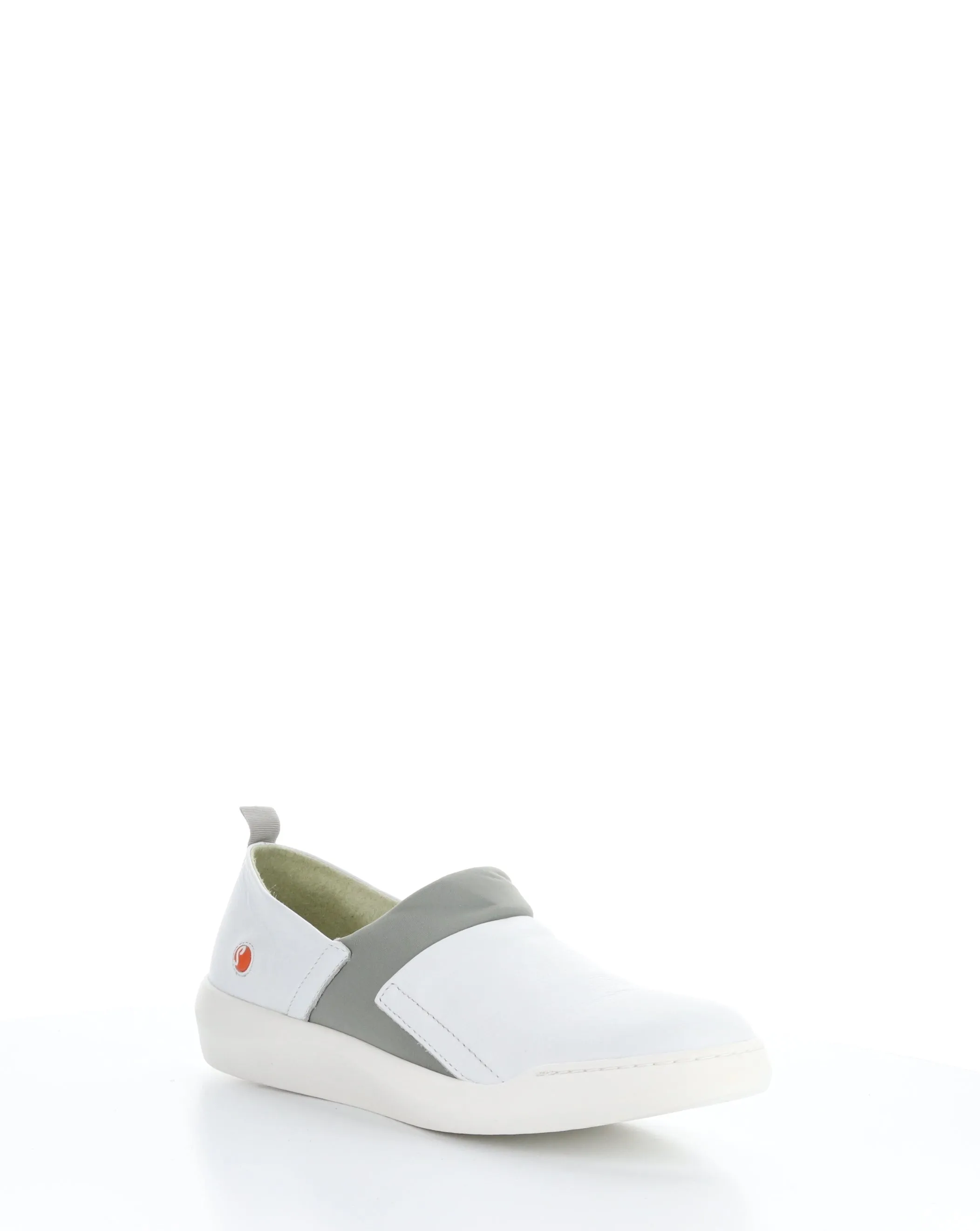 White and Grey Elasticated Shoes BAJU709SOF 005