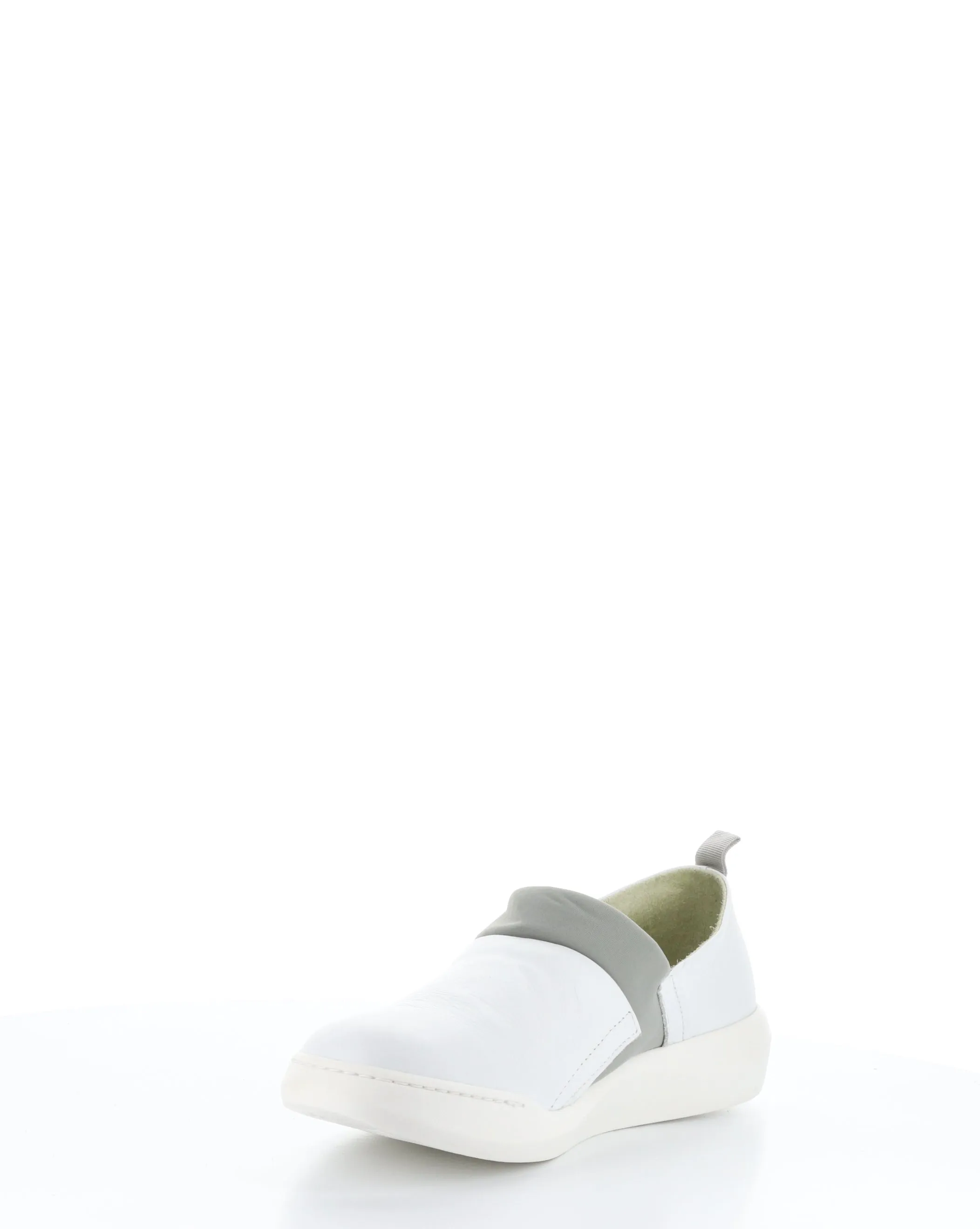 White and Grey Elasticated Shoes BAJU709SOF 005